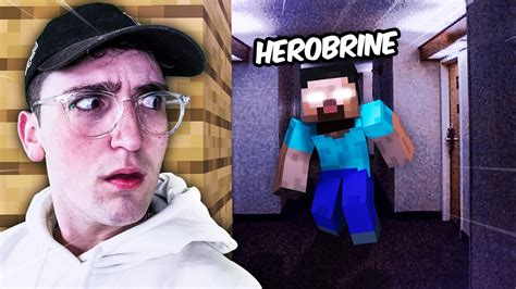 Trapped With Herobrine In Real Life Youtube