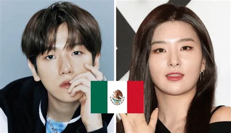 Baekhyun Y Seulgi En Kamp Fest Cdmx En M Xico Idols De Exo Y Red