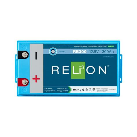 Relion Rb300 12v 300ah Lifepo4 Lithium Battery