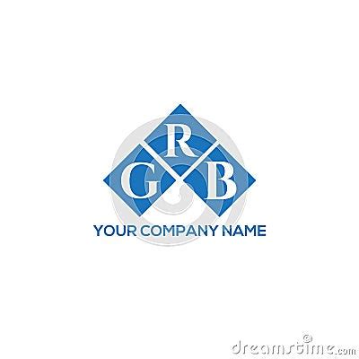 GRB Letter Logo Design On White Background. GRB Creative Initials ...