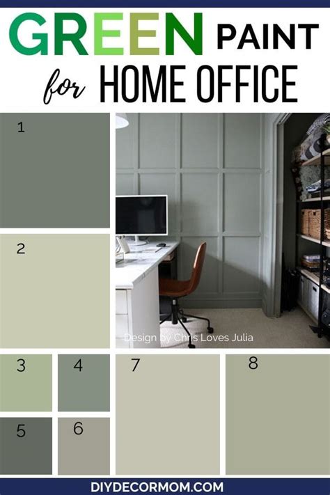 Best Home Office Paint Colors 2023 - DIY Decor Mom