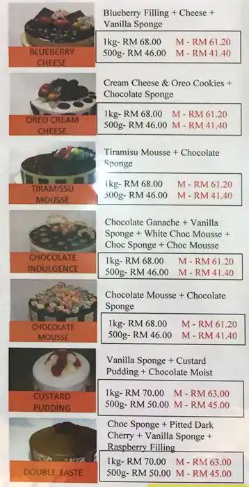 Pistachios Bakery Menu Menu For Pistachios Bakery Batu Caves Selangor Zomato Malaysia