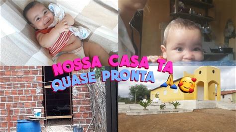 Vlog Nossa Rotina Atualiza Es Da Obra Mostrei A Pracinha Daqui