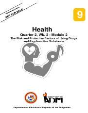 Health Q Mod Drugs Forprint Pdf Not Health Quarter Wk