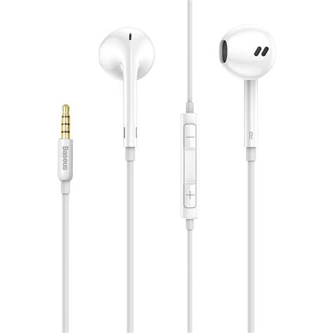 Baseus Encok H16 3 5mm Wired Earphone White Price In Bangladesh Econaz