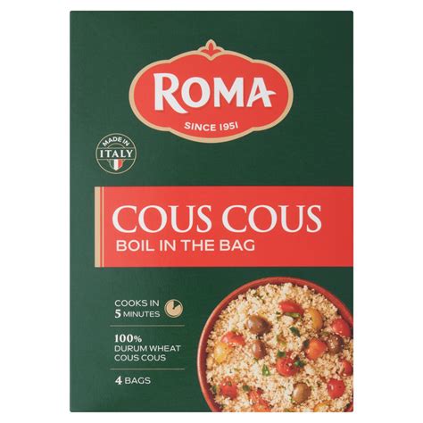 Roma Boil In The Bag Cous Cous 500 G Storefront En