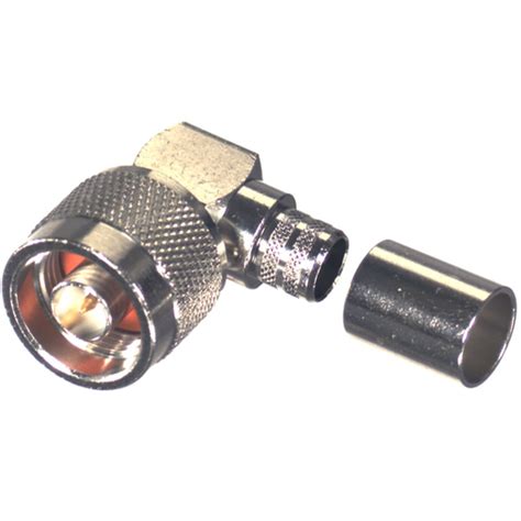 Lmr To N Male Ohm Right Angle Crimp Connector Primus Electronics