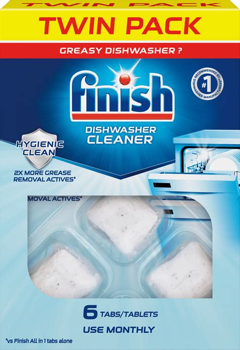 finish dishwasher cleaner  pack finish au