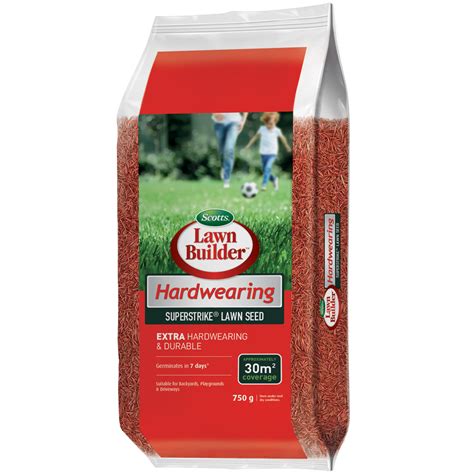 Scotts Lawn Builder Superstrike Hardwearing Lawn Seed, 750g | Love The ...