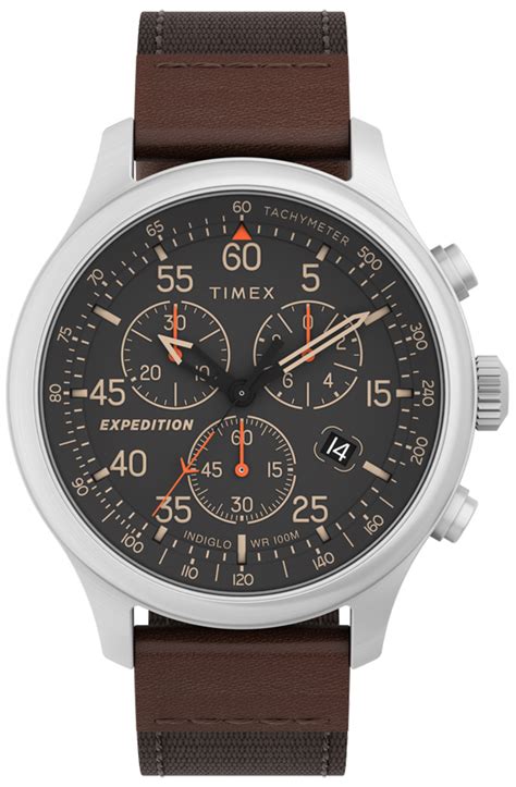 Timex TW4B26800 Expedition Field Chronograph 43mm Zegarek Net