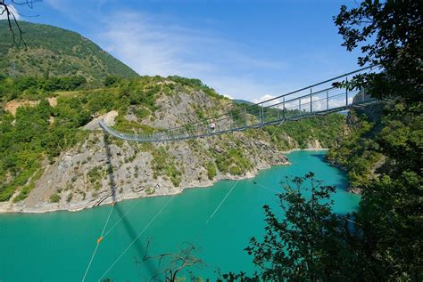 Isère 5e Merveille De L Isère Les Passerelles Du Monteynard Aériennes Attractions