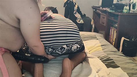 With A Big Dildo My Wife Decided To Tear My Anus Then Decided That It Was Not My Size And Her