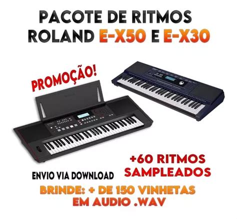 Ritmos Para Teclado Roland E X E E X S Os Melhores Parcelamento