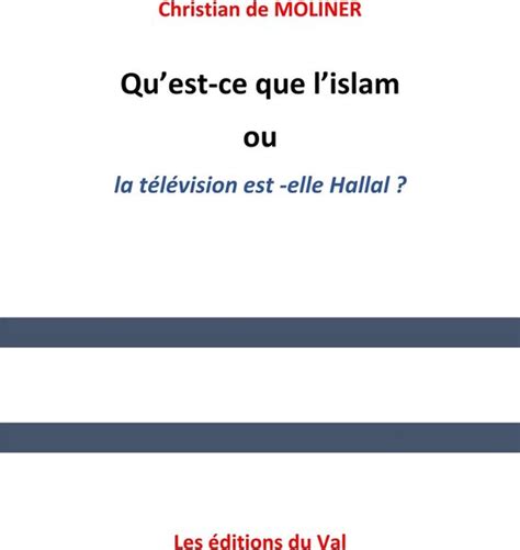 Qu est ce que l islam La télévision est elle halal ebook