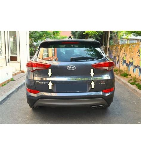 Hyundai Tucson Krom Bagaj Tas Ve Zeri Paslanmaz Elik