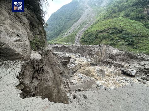 现场丨四川汶川突发山洪泥石流灾害致7人失联 正在全力搜救山洪泥石流灾害新浪新闻