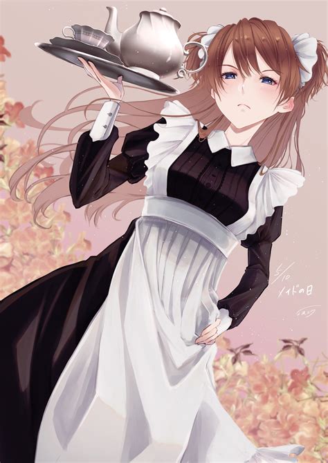 Neon Genesis Evangelion Souryuu Asuka Langley Maid Tagme 889157