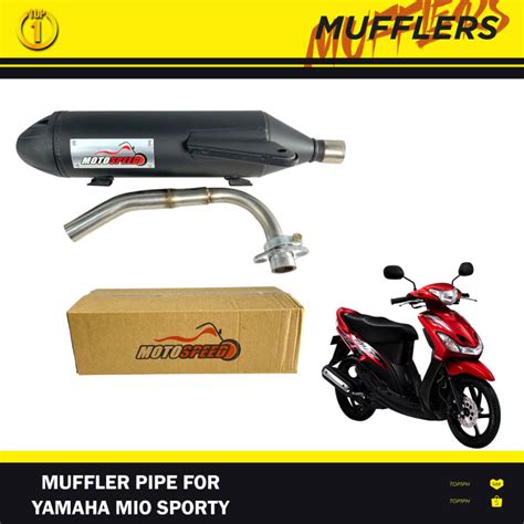 1 Set Motospeed Muffler V4 For Yamaha Mio Sporty Full Exhaust System