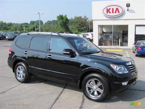 2009 Ebony Black Kia Borrego EX V8 4x4 32682790 Photo 4 GTCarLot