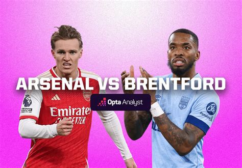 Arsenal Vs Brentford Prediction And Preview Opta Analyst