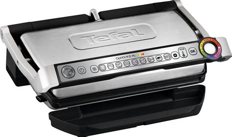 Tefal Optigrill Xl Gc D Noir Argent W Amazon Fr Cuisine Maison