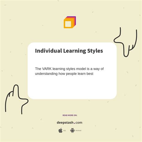 Individual Learning Styles - Deepstash