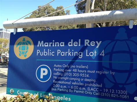 Marina del Rey Public Parking Lot 4 - Parking in Marina del Rey | ParkMe