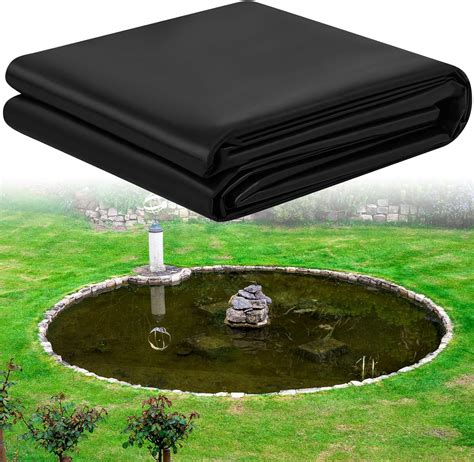 Amazon Pushglossy X Ft Pond Liner Mil Pliable Pond