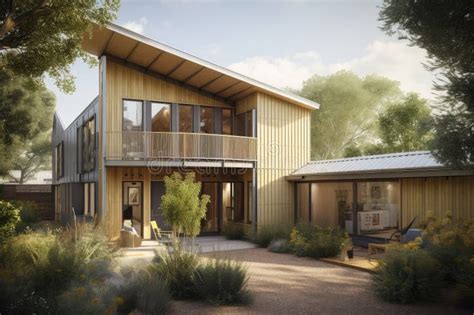 Affordable Residential Home with Sustainable Design Elements and Energy ...