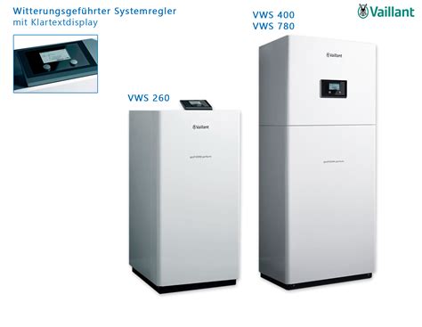 Raleo Vaillant geoTHERM perform VWS 260 3 S1 Sole Wasser Wärmepumpe