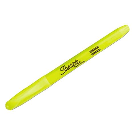 Sharpie Accent Pocket Style Highlighter Fluorescent Yellow Chisel