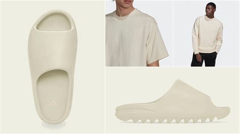 How To Style The Yeezy Slide Bone With Shirts And Outfits