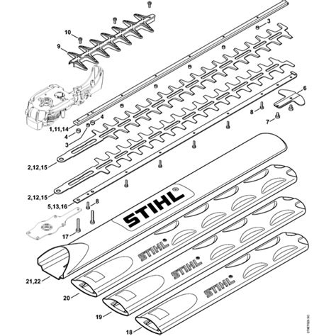 Stihl Hse Hedgecutter Cutter Bar Assembly L S Engineers