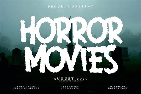 34 Terrifying Horror Fonts for Halloween