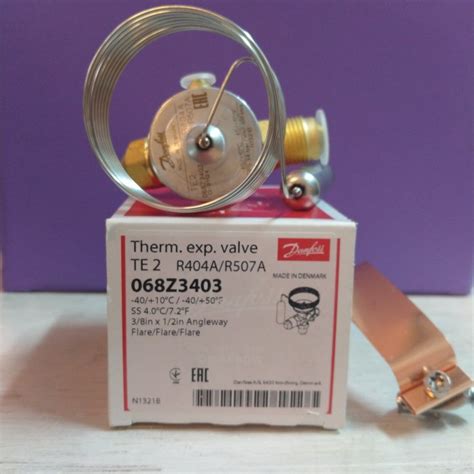 Jual EXPANSI VALVE DANFOSS TE 2 FREON R 404a 507 Jakarta Barat