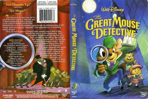 The Great Mouse Detective Dvd Cover