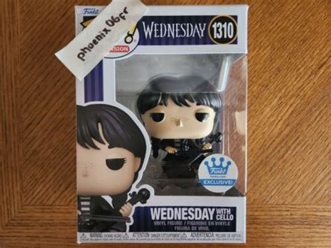 Funko Pop Wednesday Addams With Cello Netflix Wednesday 1310