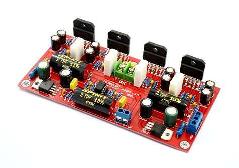 200W Mono 4pcs LM3886 BTL Audio Amplifier Board W Origial TDA7293