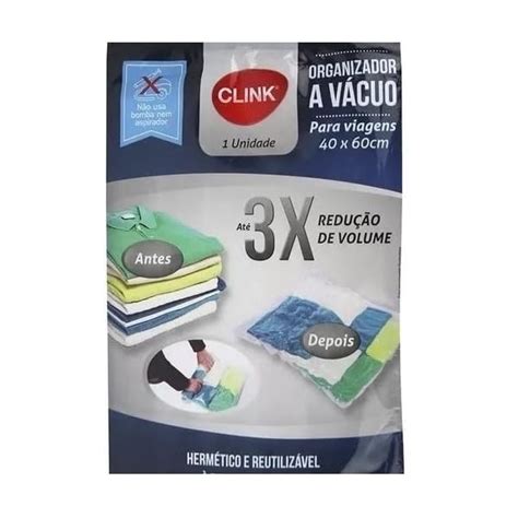 Kit 5 Saco Organizador A Vácuo Para Viagem Roupa Mala Protetor 50x70cm