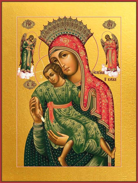 Икона Божьей Матери Киккская - Интернет магазин ikonaspas.ru