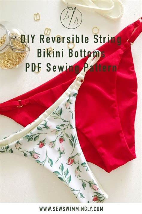 Diy Square Neckline Bikini Top Pdf Sewing Pattern Artofit