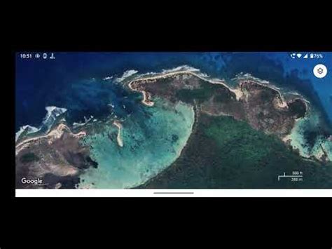 Sunken Ship Near North Sentinel Island Google Maps Youtube