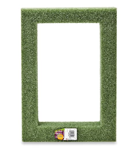 Make It Fun® Styrofoam™ Green Rectangle Wreathframe 2x 12x 17 At