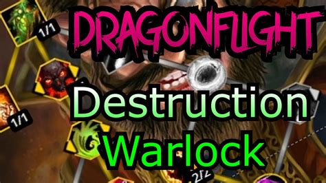 NEW Dragonflight Warlock Talent Tree Destruction First Impression