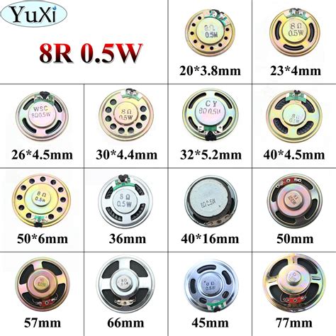 YuXi 8R 0 5W 20mm 23mm 26mm 30mm 32mm 36mm 40mm 45mm