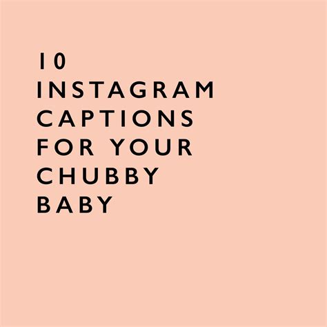 10 Instagram Captions For Your Chubby Baby Cheerily