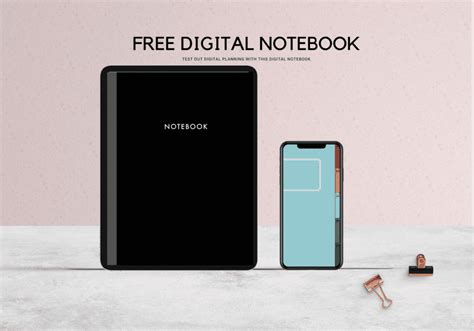 Free Digital Notebook - Wendaful Planning