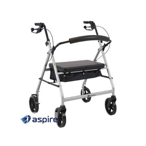 Aspire Medium Vogue Carbon Fibre Seat Walker Ghss