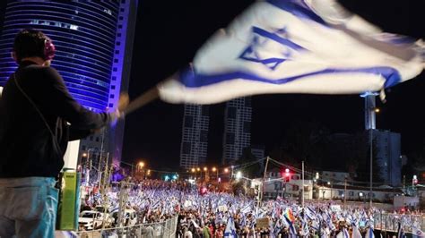 Israel Cumple Diez Semanas De Protestas Masivas Contra La Reforma Judicial