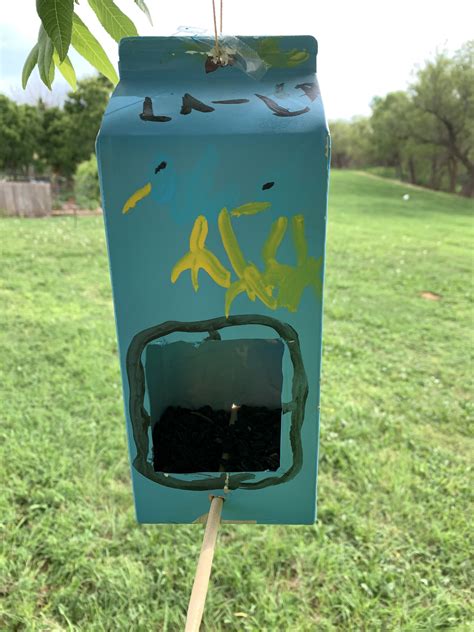 How to Make a Milk Carton Bird Feeder With Kids